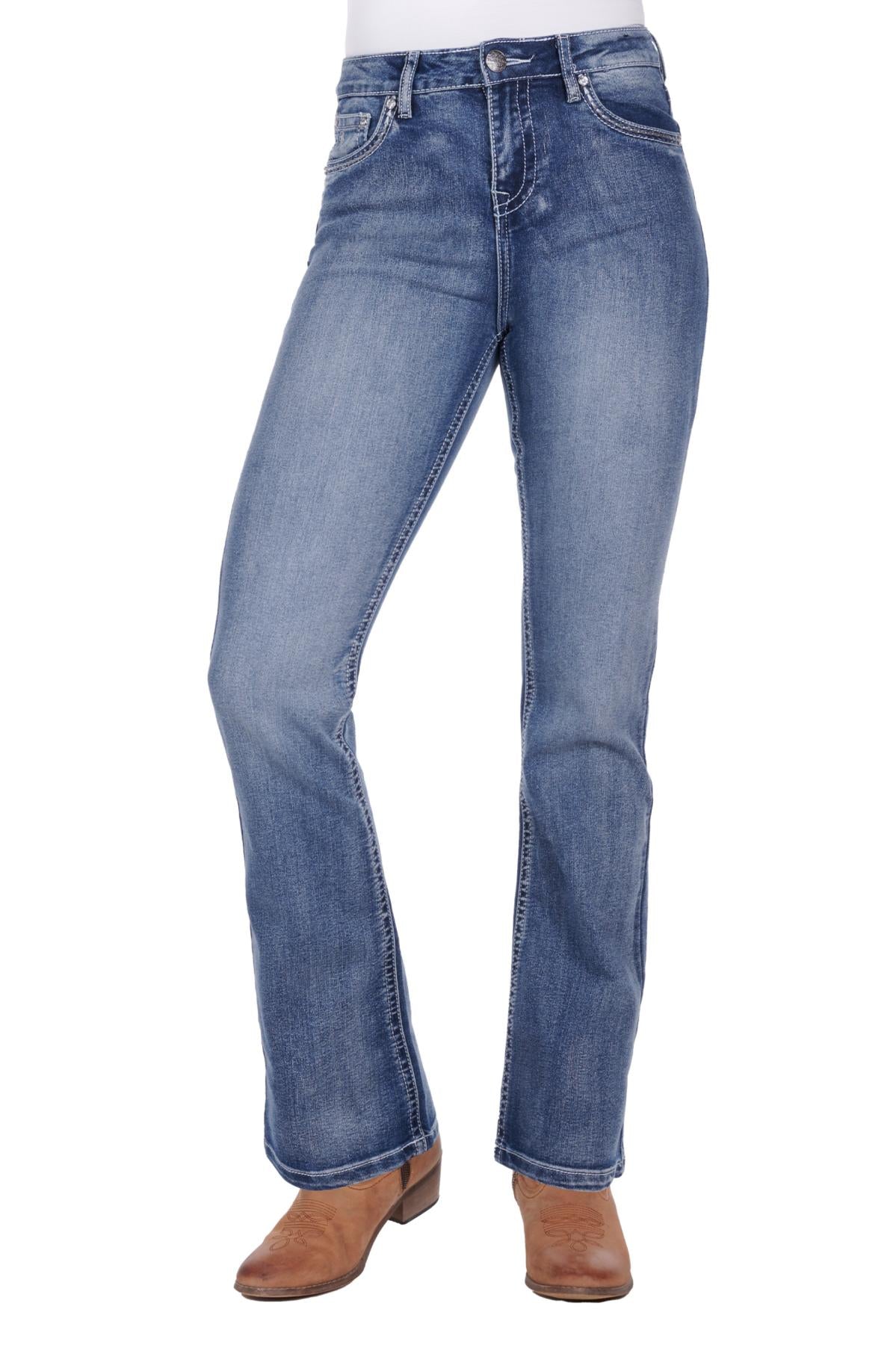 Pure Western Jemma Hi Rise Boot Cut Jean