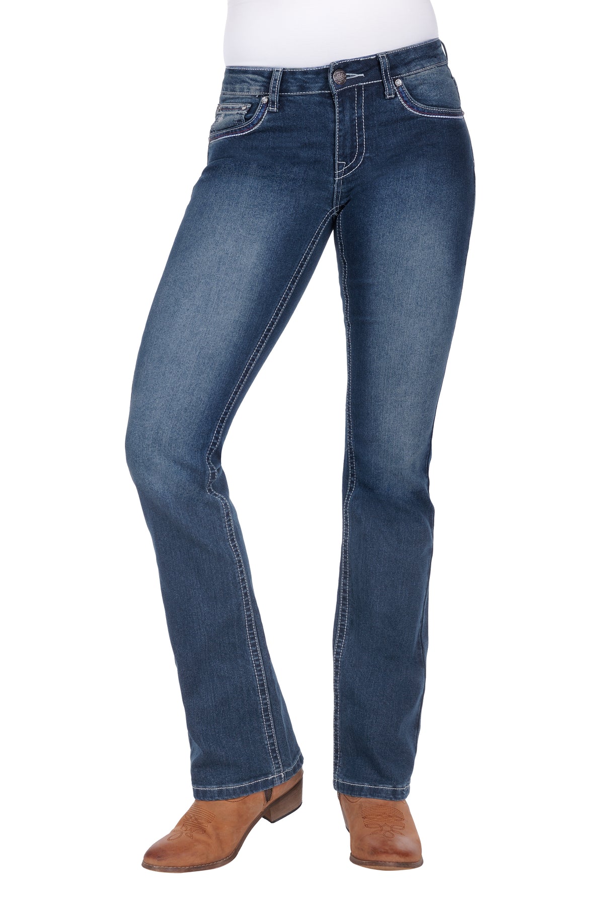 Pure Western Madeleine Boot Cut Jean