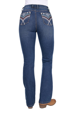 Pure Western Mary Hi Rise Boot Cut Jean