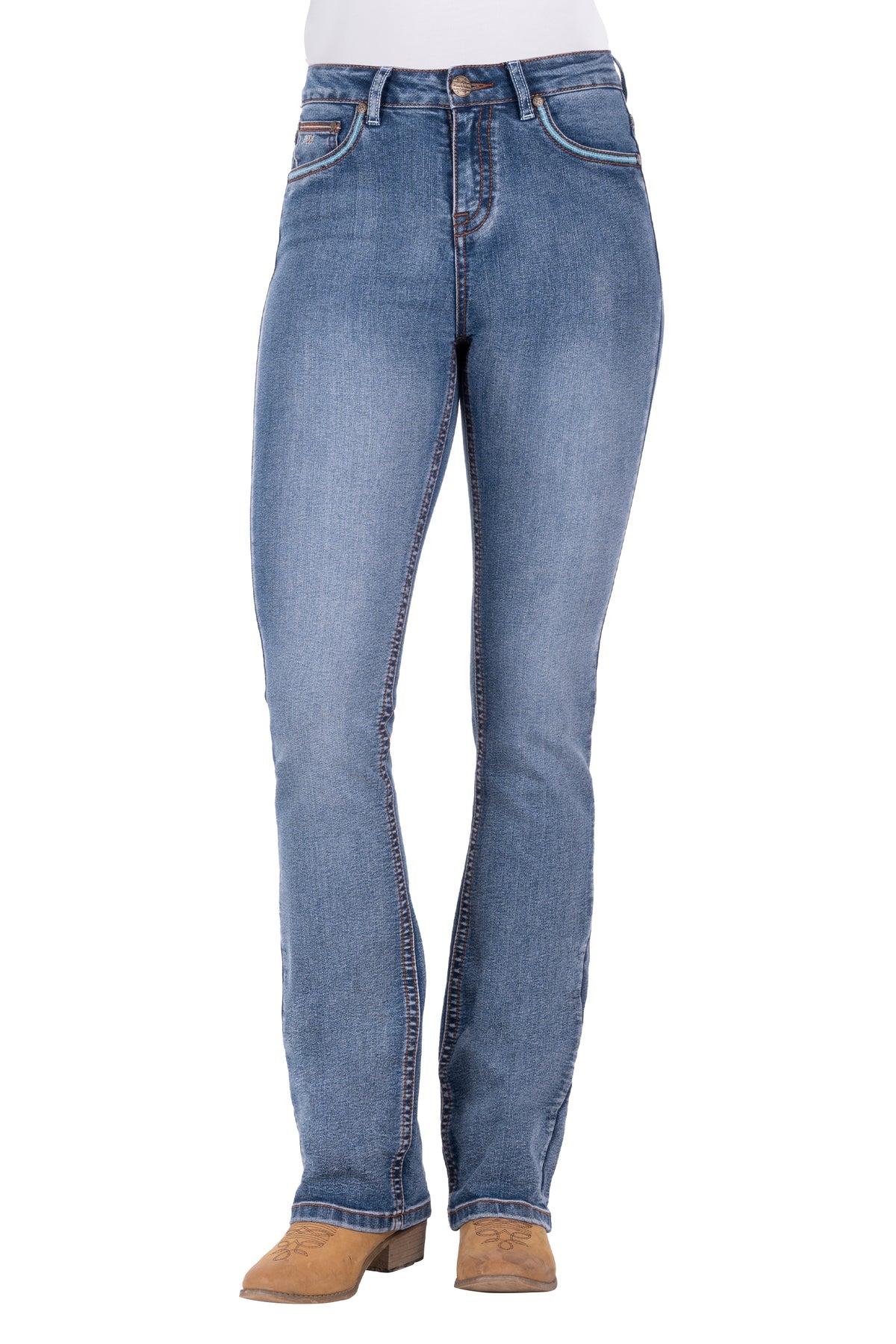 Pure Western Nina Hi-Rise Boot Cut Jean