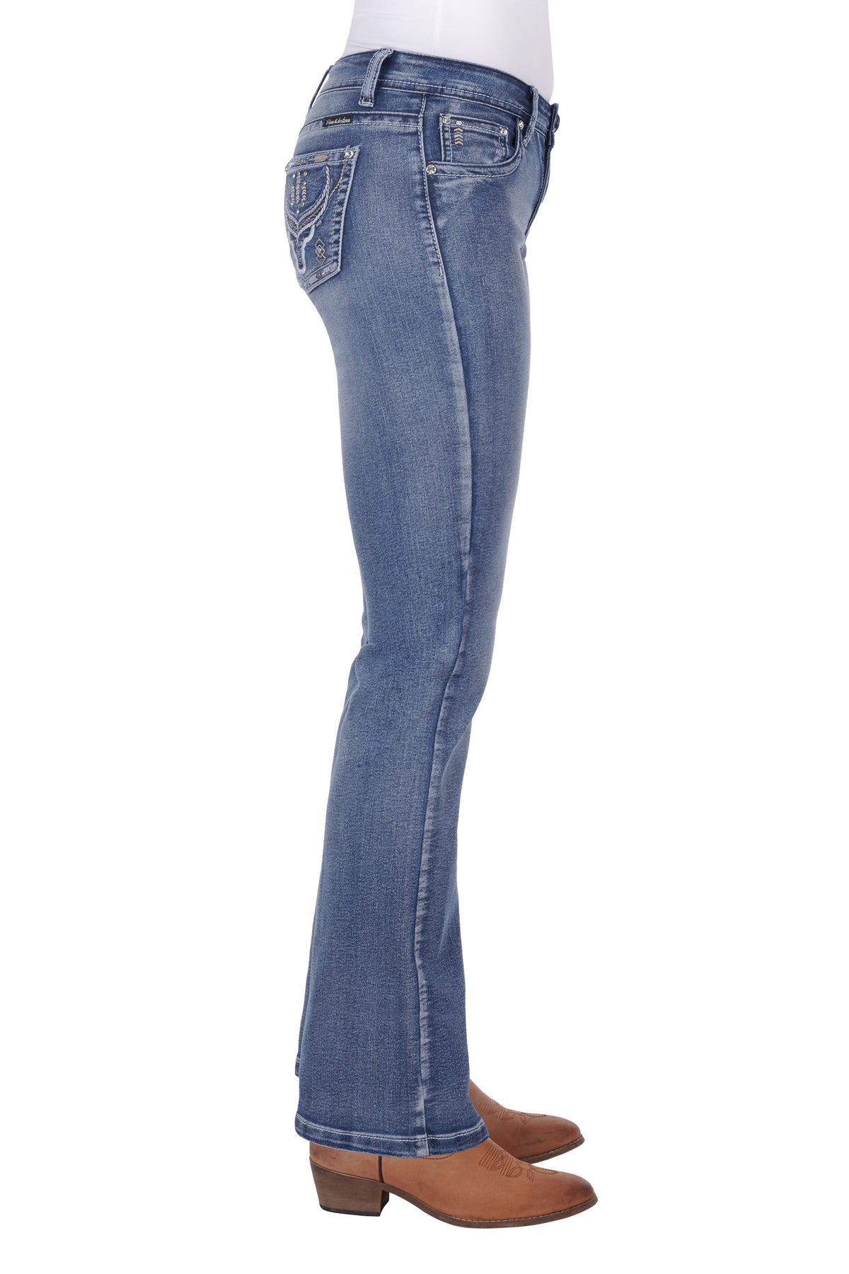 Pure Western Steer Boot Cut Jean