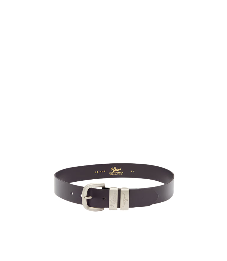 R.M.Williams Drover Belt - Gold Buckle