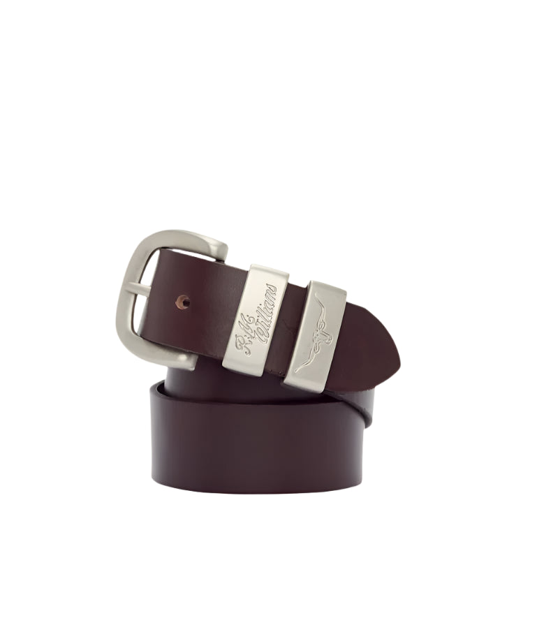R.M.Williams Drover Belt - Gold Buckle