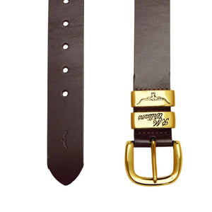 R.M.Williams Drover Belt - Gold Buckle
