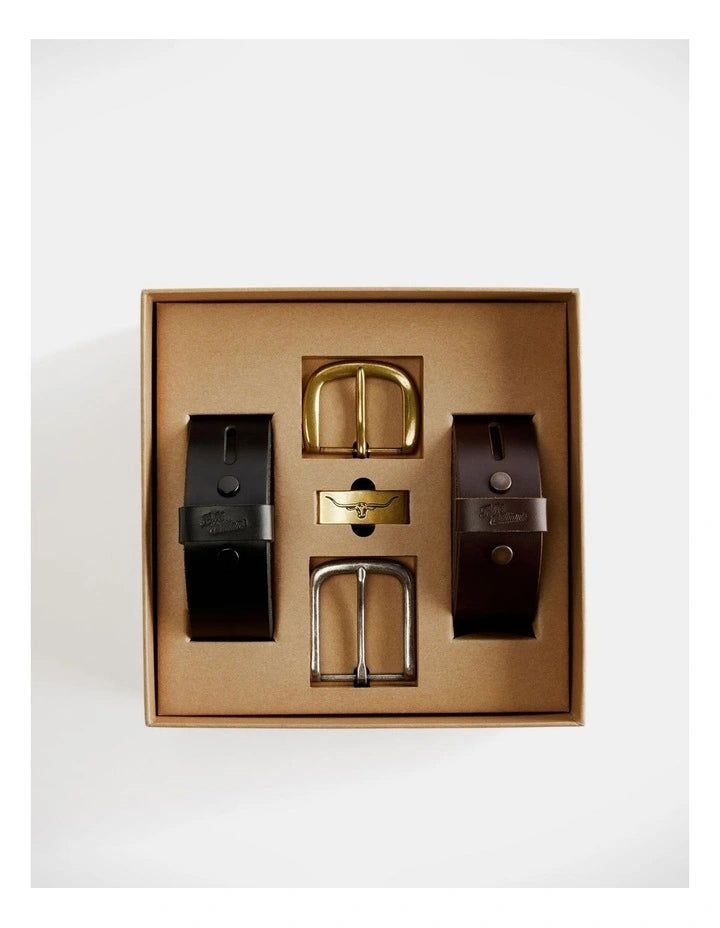 R.M. Williams 1 1/2in Belt Gift Set