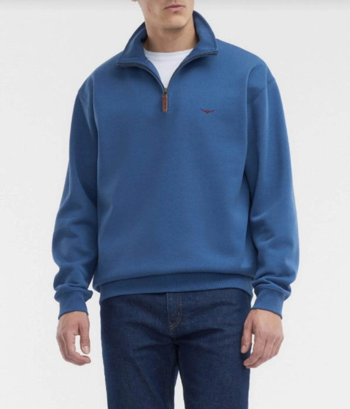 R.M. Williams Mens Mulyungarie 1/4 Zip Sweatshirt