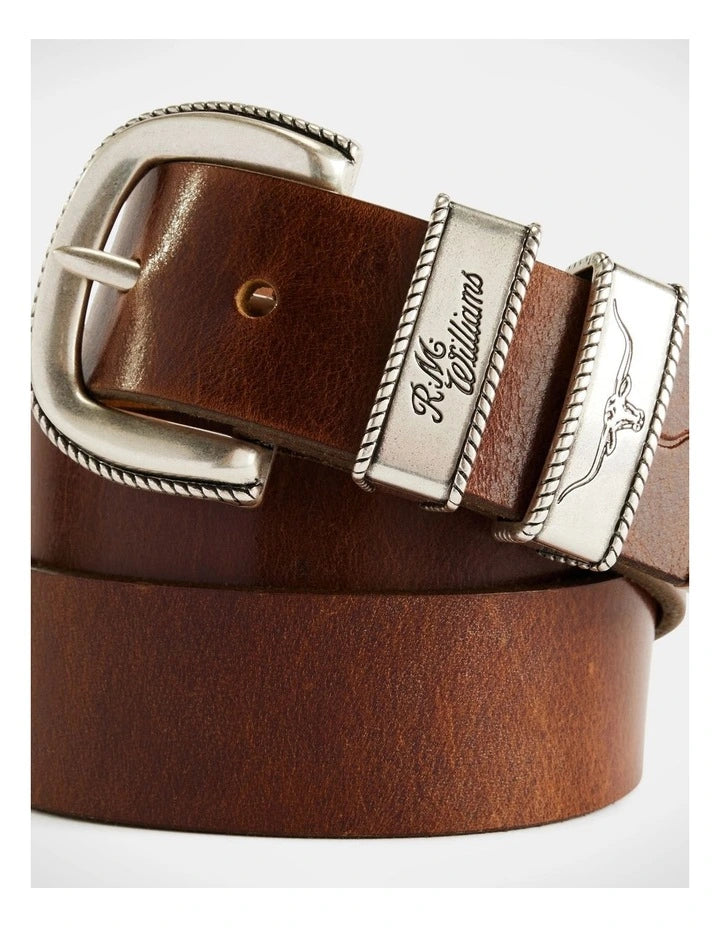 R.M. Williams Rope Drover Belt