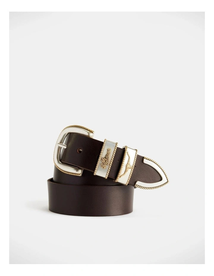 R.M. Williams Rope Drover Belt