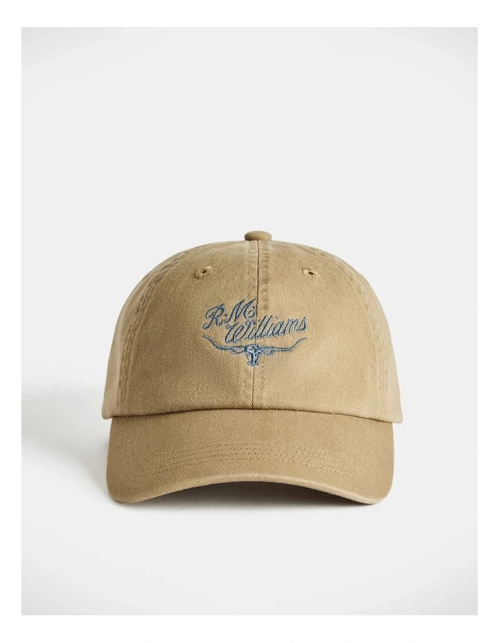 R.M. Williams Script Longhorn Cap