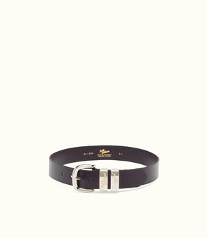 R.M.Williams Drover Belt - Brushed Nickel Buckle
