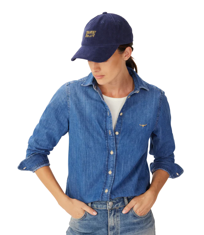 R.M. Williams Branded Cord Cap