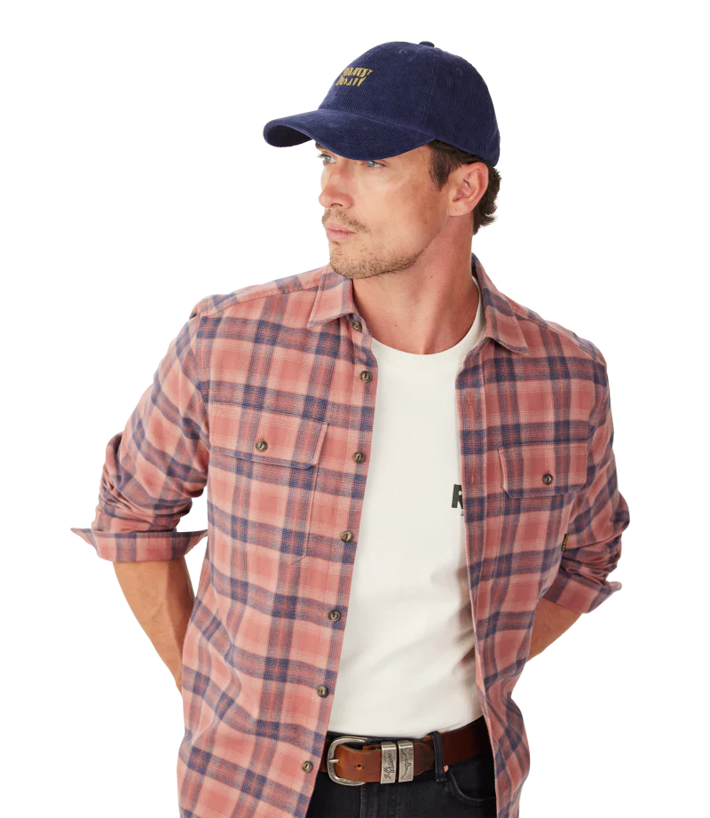 R.M. Williams Branded Cord Cap