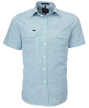 Pilbara Mens Short Sleeve Shirt - Double Pockets