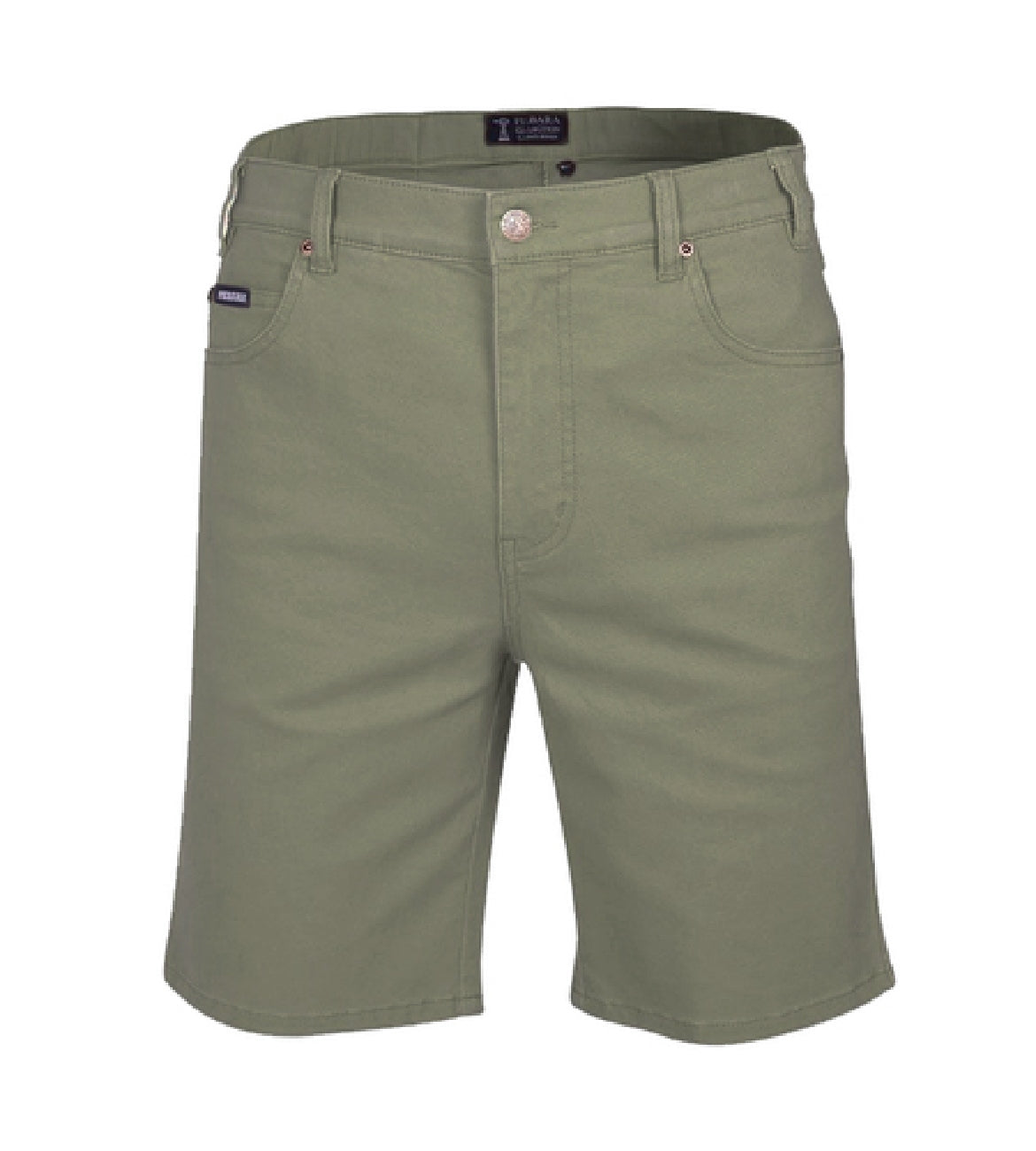 Pilbara Mens Cotton Stretch Jean Shorts