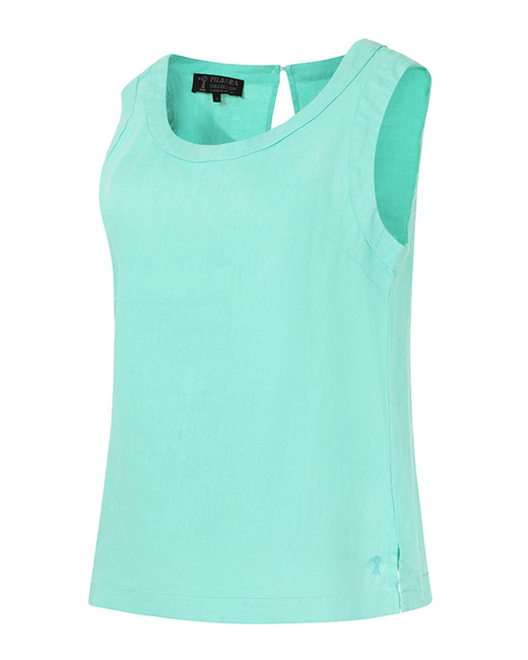 Pilbara GABRIELLE Linen Singlet