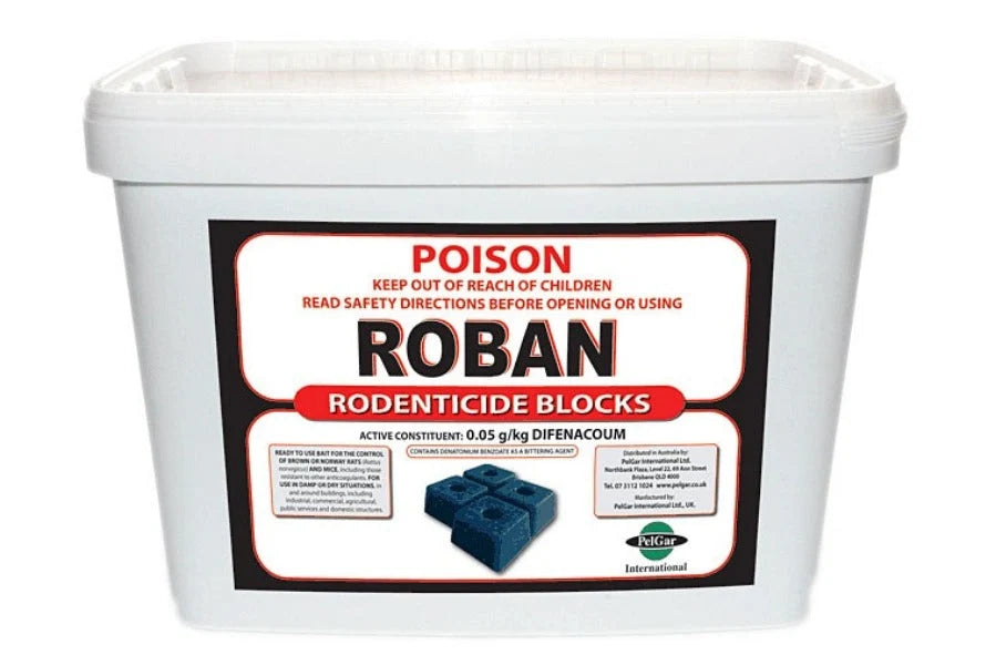 Roban Rodenticide Blocks