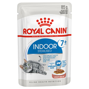 Royal Canin Cat Indoor Gravy 7+ Wet Cat Food