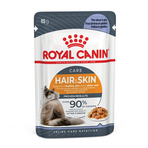 Royal Canin Cat Hair and Skin Care Jelly Wet Cat Food