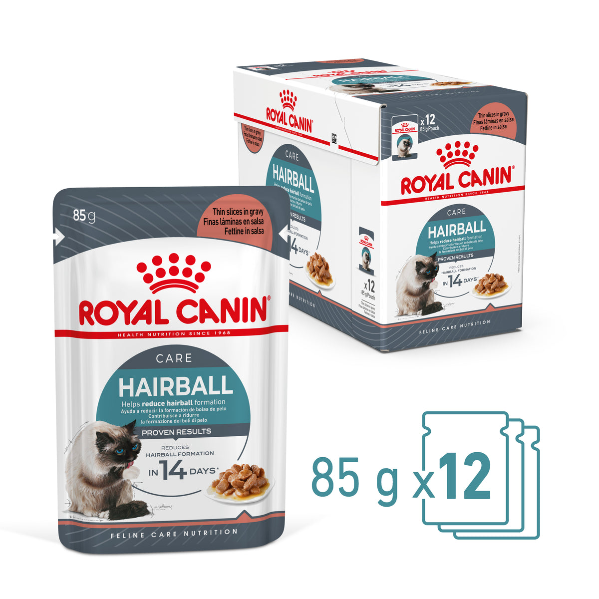 Royal Canin Cat Hairball Gravy Wet Cat Food