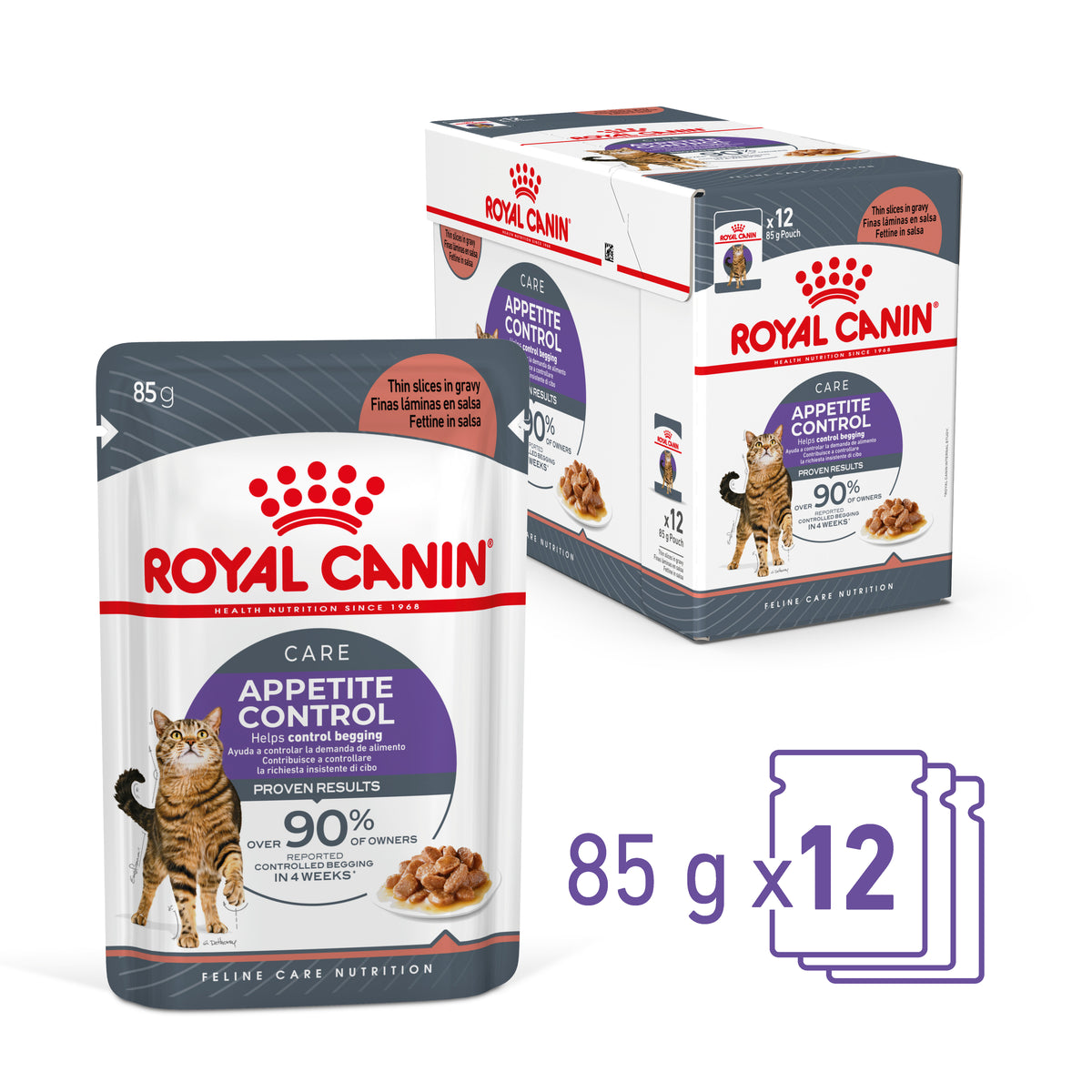 Royal Canin Cat Appetite Control Gravy Wet Cat Food
