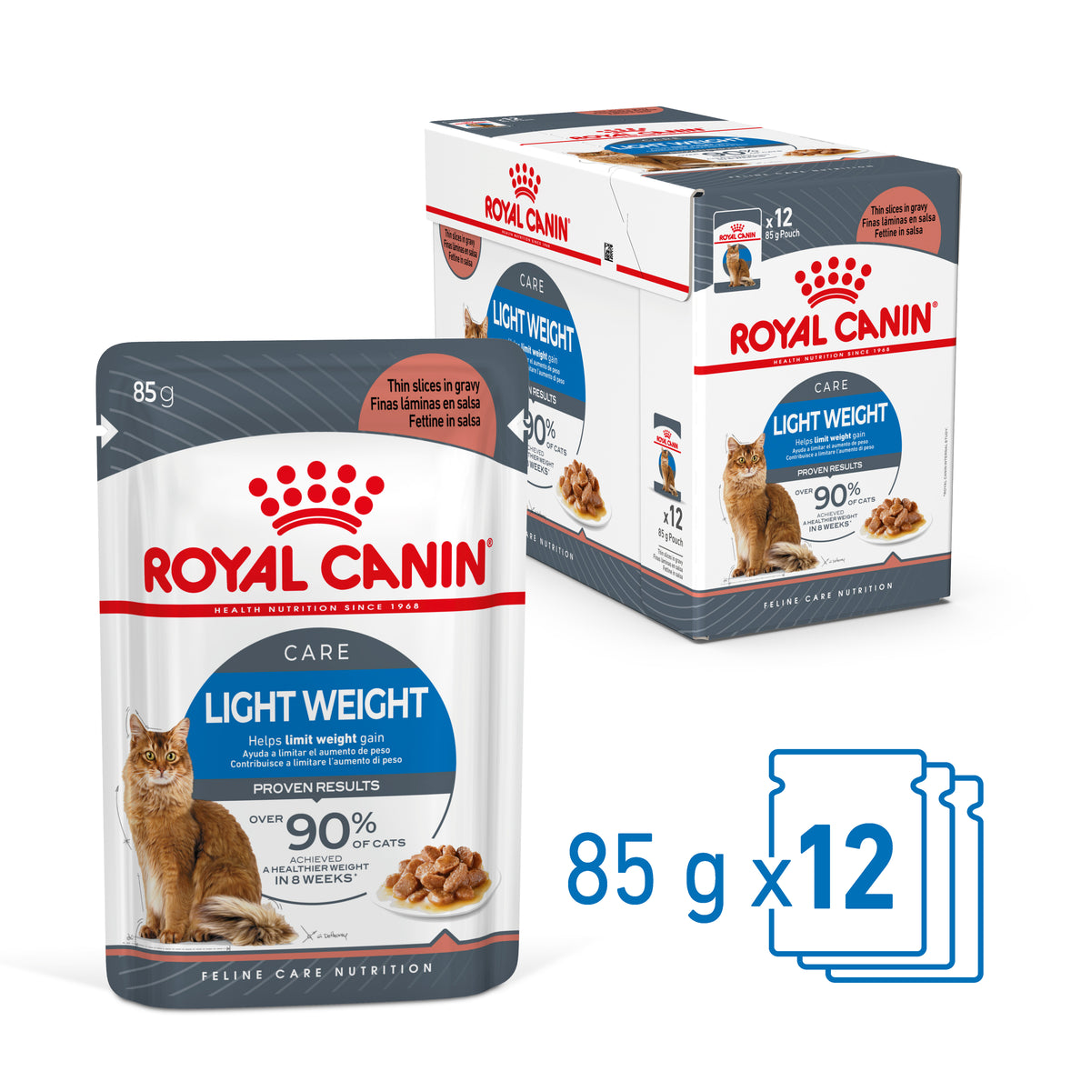 Royal Canin Cat Light Weight Care Gravy Wet Cat Food