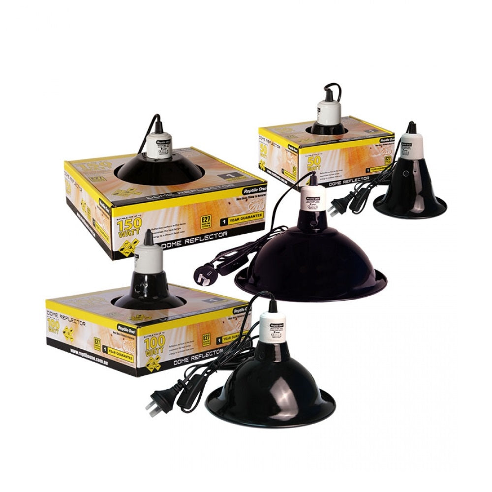 Reptile One Ceramic Heat Lamp Dome Reflector