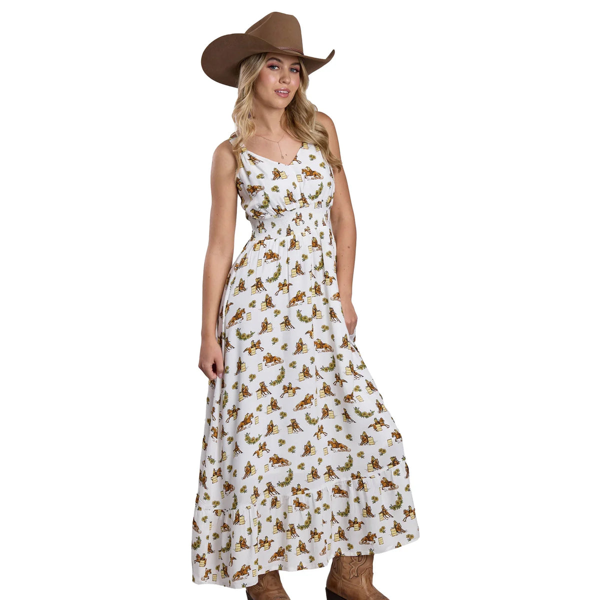 Roper WMS Five Star Sleeveless Dress