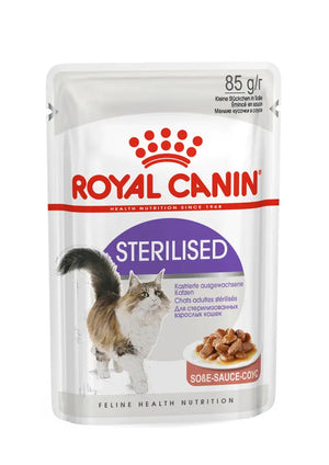 Royal Canin Cat Sterilised Adult Gravy Wet Cat Food