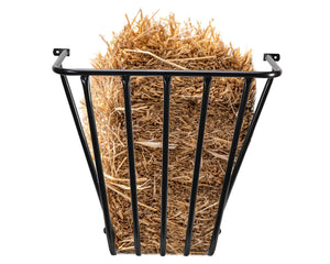 Hay Rack Black Wall Mounted