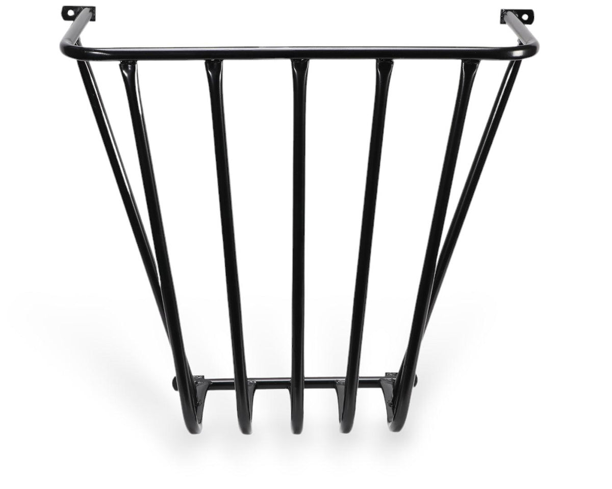 Hay Rack Black Wall Mounted