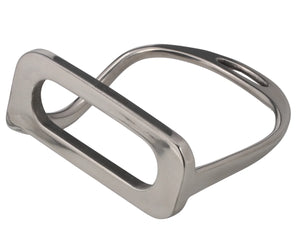 Equisteel Stainless Steel Bent Leg Safety Stirrups