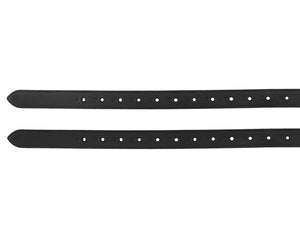 Norfolk Leather Stirrup Leathers Black