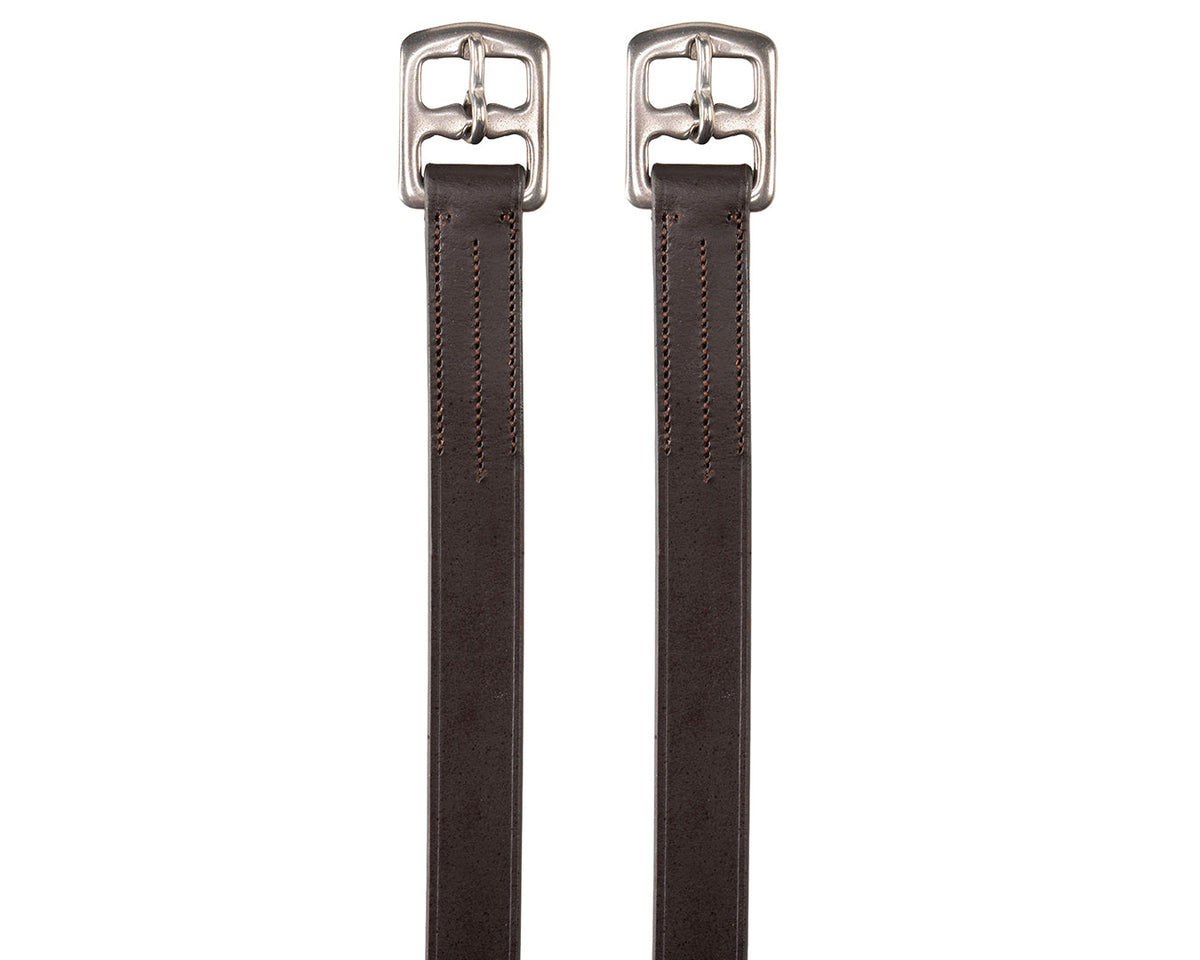Norfolk Leather Stirrup Leathers Black