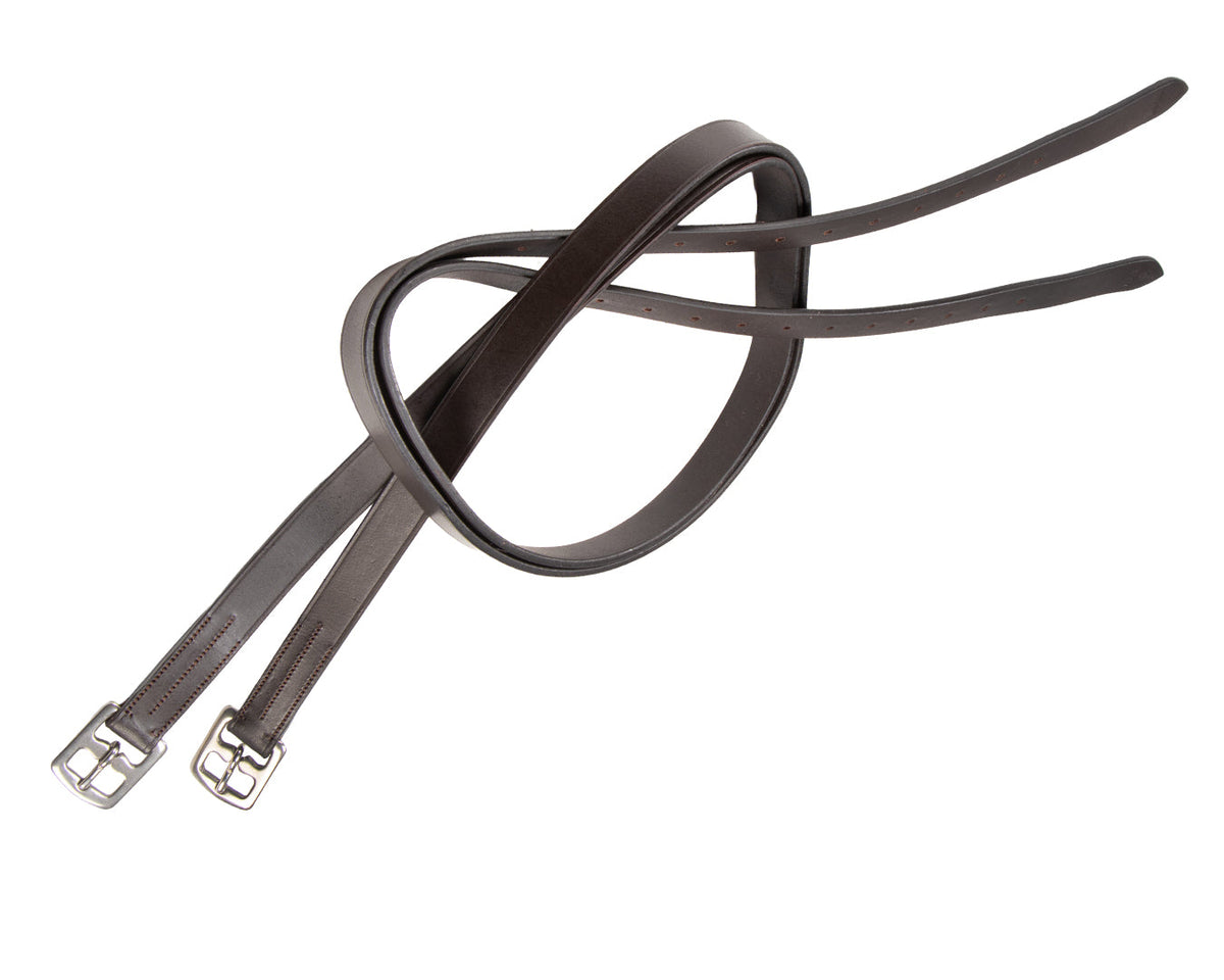 Norfolk Leather Stirrup Leathers Black
