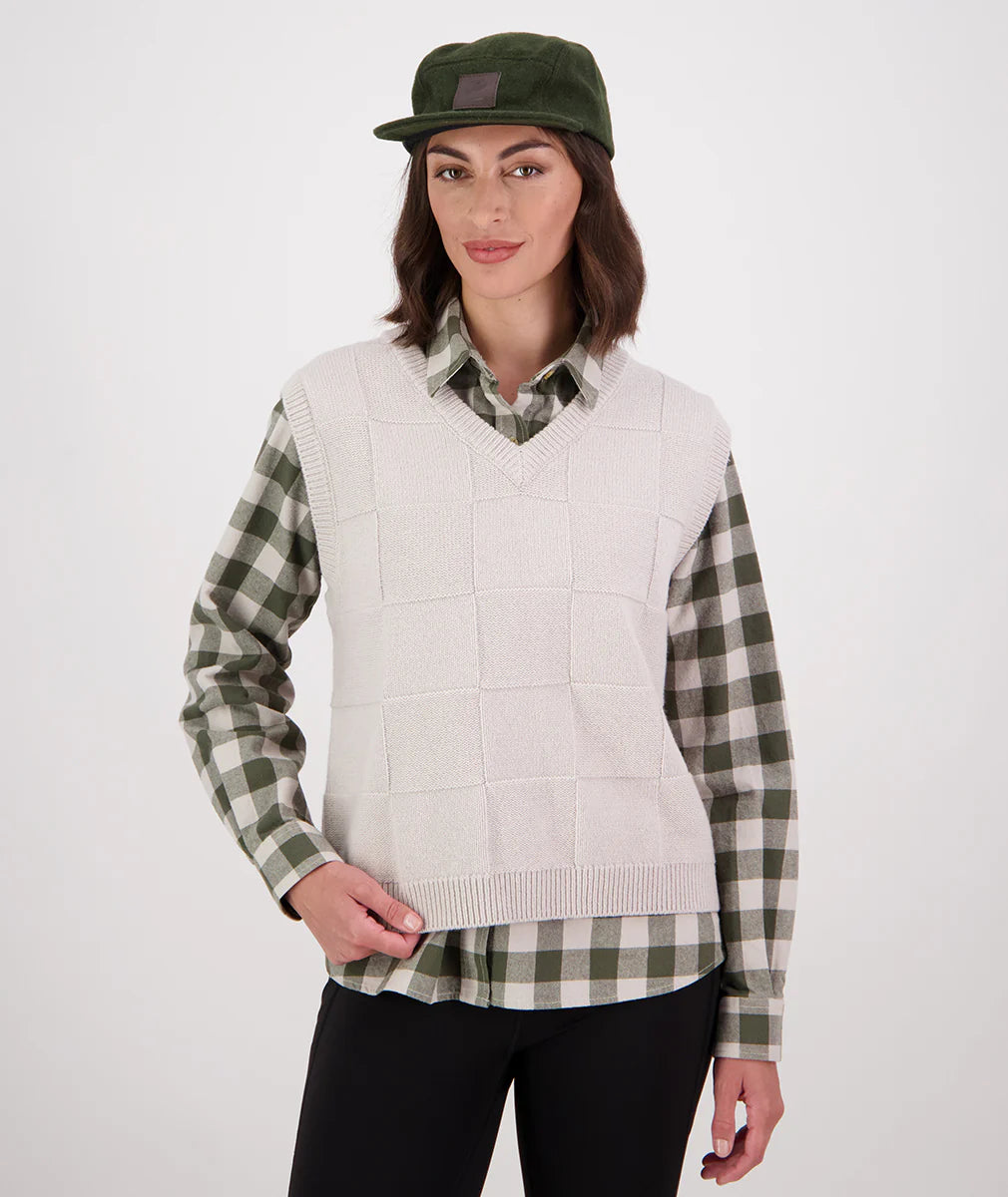 Swanndri Womens Chicago Check Vest