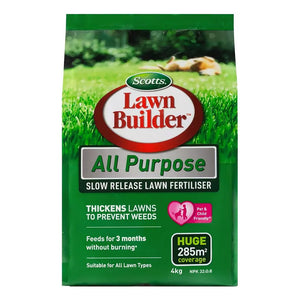 Scotts Lawn Builder All Purpose Slow Release Lawn Fertiliser