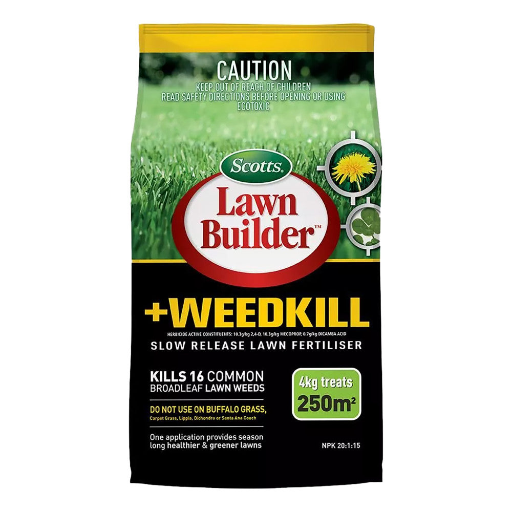 Scotts Lawn Builder + Weed Kill