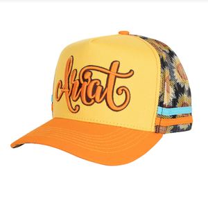 Ariat Sunflower Script Trucker Cap