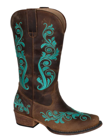 Roper Womens Madison Scroll Boots