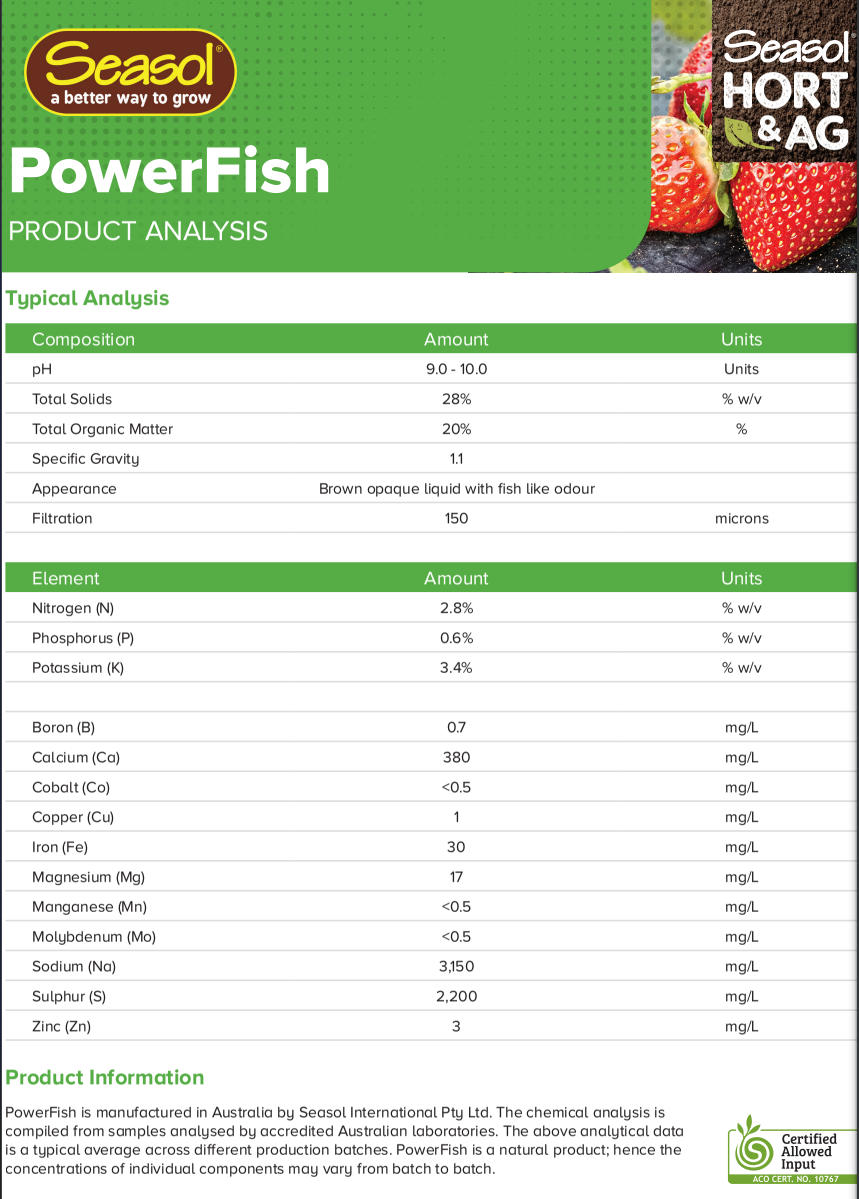 Seasol Powerfish