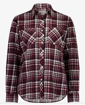 Swanndri Womens Egmont Full Button Flannel Shirt