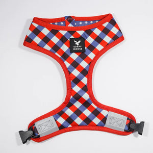 Soapy Moose Dog Harness Reversible