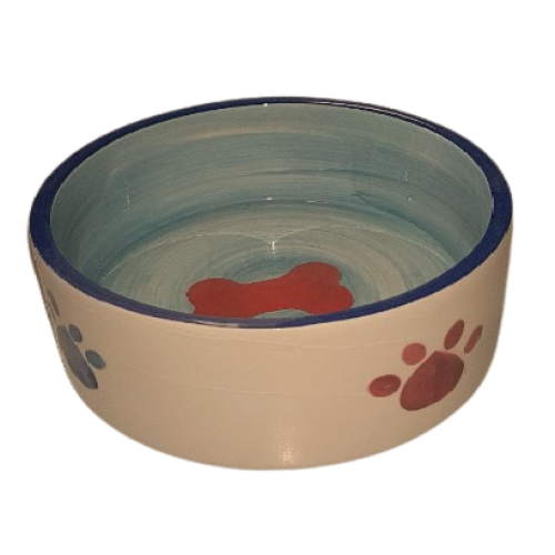 Stoneware Designer Pet Bowl