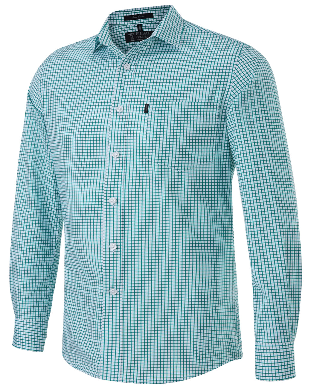 Pilbara Mens Long Sleeve Shirt Single Pocket