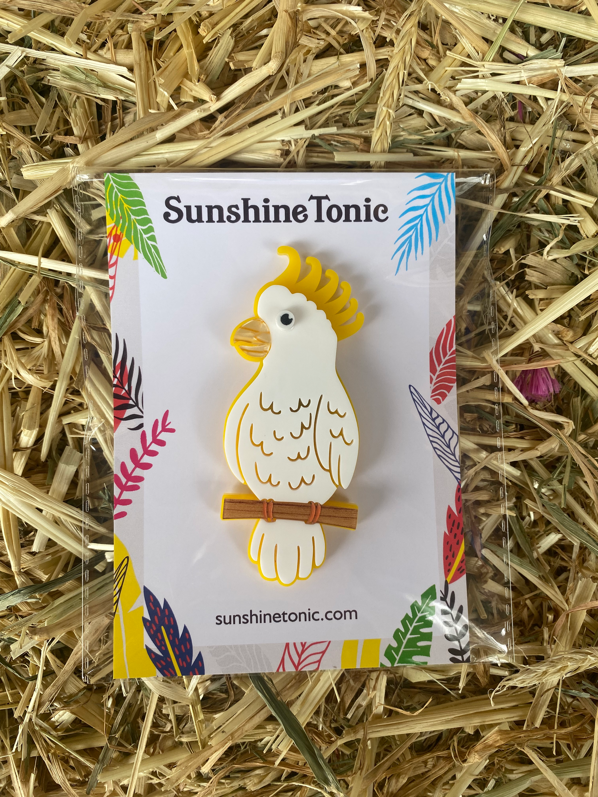 Acrylic Magnet Cockatoo