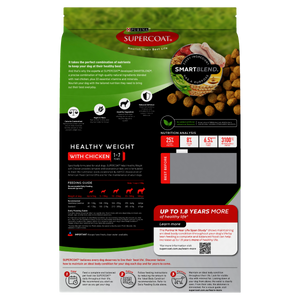 Supercoat Adult Healthy Weight Chicken Dry Dog Food