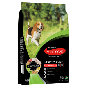 Supercoat Adult Healthy Weight Chicken Dry Dog Food