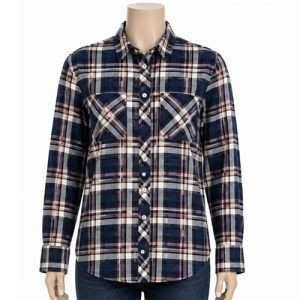 Swanndri Womens Egmont Full Button Flannel Shirt
