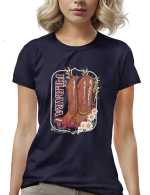 Pilbara Women's Boot Scoot T-Shirt