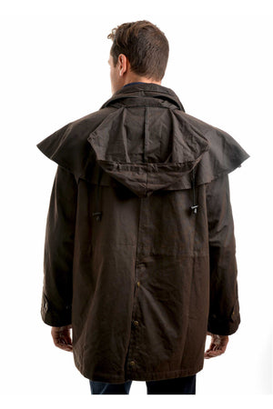 Thomas Cook High Country Oilskin Short Coat